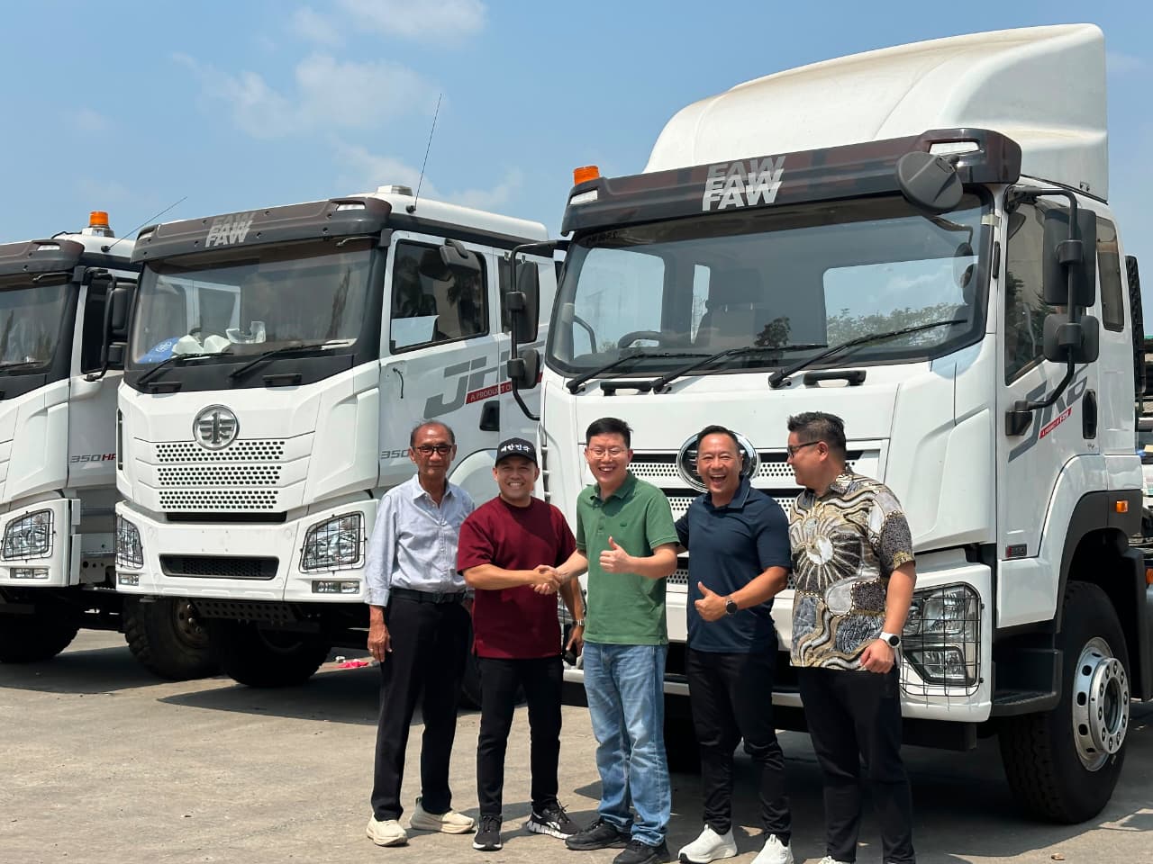 Kunjungan dan Koordinasi  PT Lancar Jaya Perkasa ke Kantor FAW Jakarta