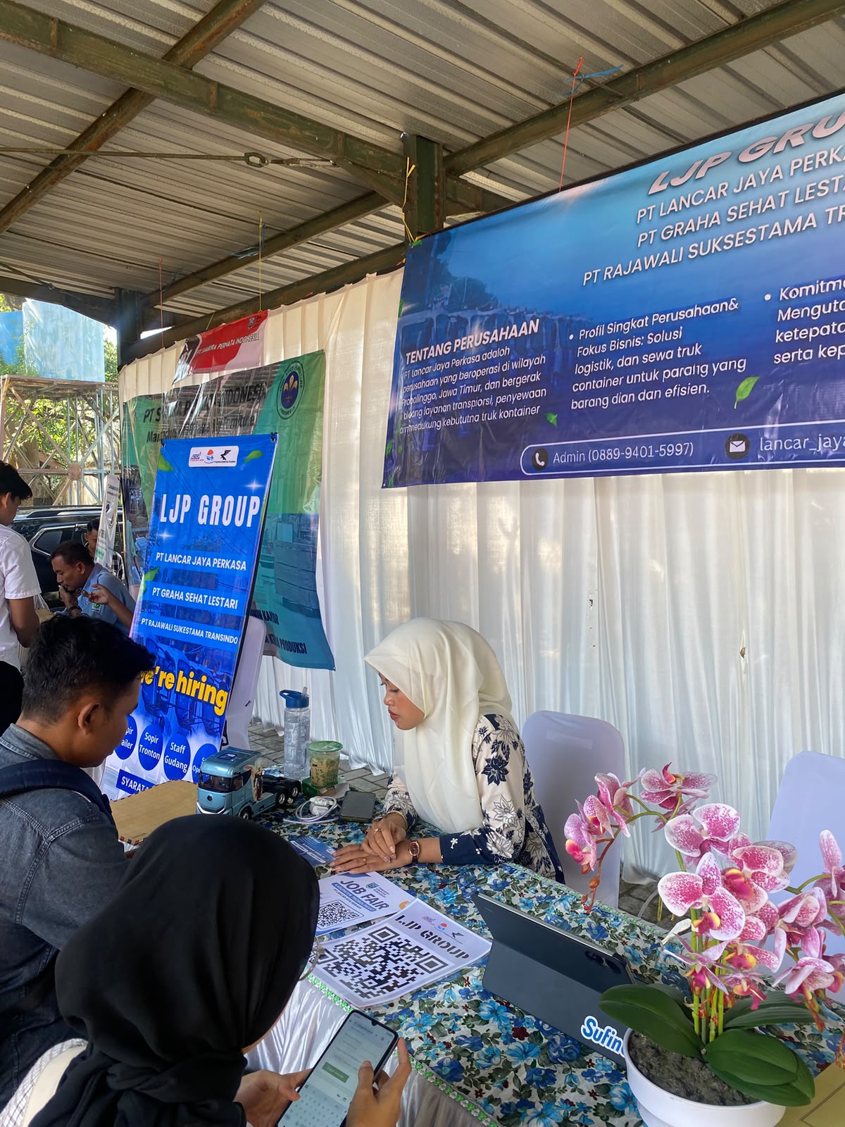 Partisipasi PT LJP dalam Kegiatan Job Fair Disnaker Kabupaten Probolinggo